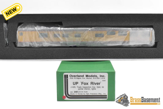 HO Brass - OMI 3461.1 Union Pacific UP ‘Fox River’ #420 Inspection Car - FP Brand New Passenger