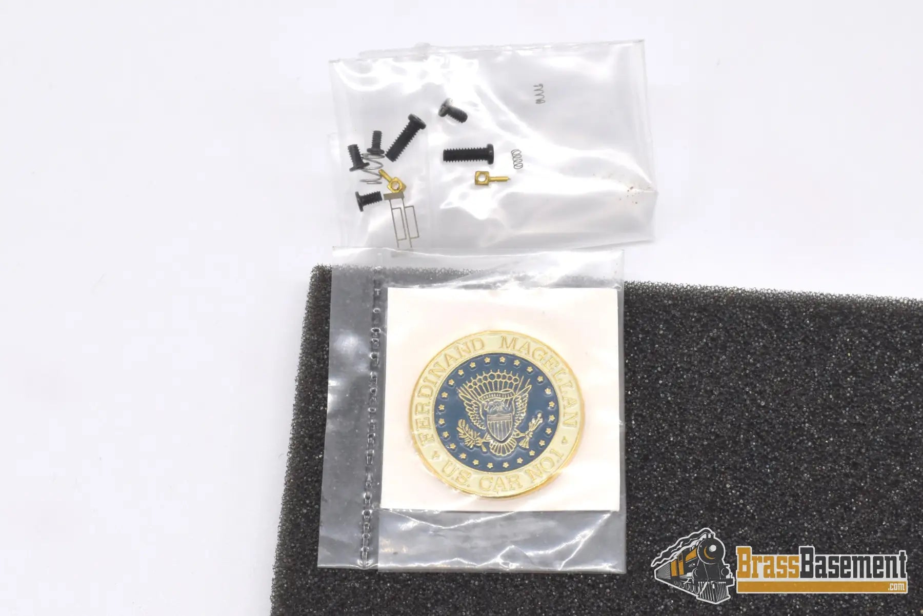 Ho Brass - Omi 3490.1 Ferdinand Magellan Presidential Car Truman Era W/ Lights & Interior Pullman
