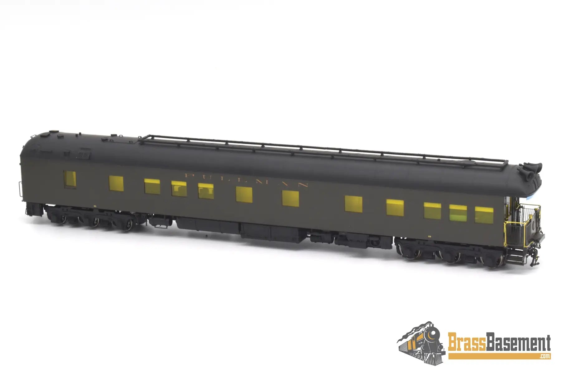 Ho Brass - Omi 3490.1 Ferdinand Magellan Presidential Car Truman Era W/ Lights & Interior Pullman