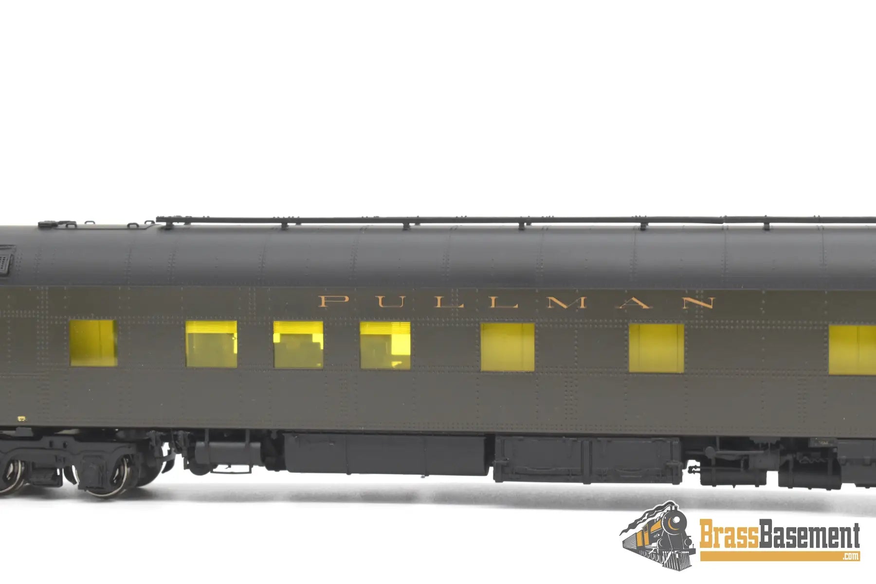Ho Brass - Omi 3490.1 Ferdinand Magellan Presidential Car Truman Era W/ Lights & Interior Pullman