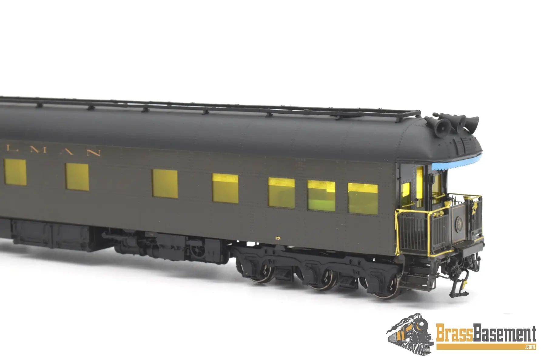 Ho Brass - Omi 3490.1 Ferdinand Magellan Presidential Car Truman Era W/ Lights & Interior Pullman