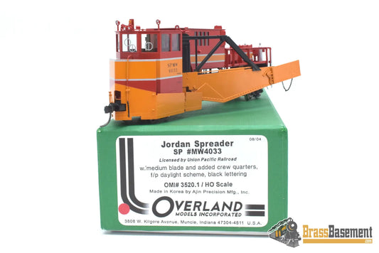 Ho Brass - Omi 3520.1 Jordan Spreader Sp #Mw4033 Daylight Scheme Mint Freight