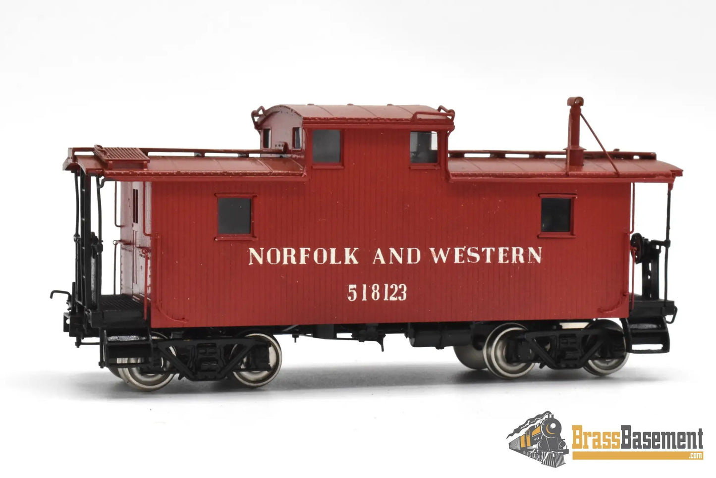 HO Brass - OMI 3803.1 N&W Norfolk & Western ’CF’ Wood Caboose #518123 - Pro CP Caboose