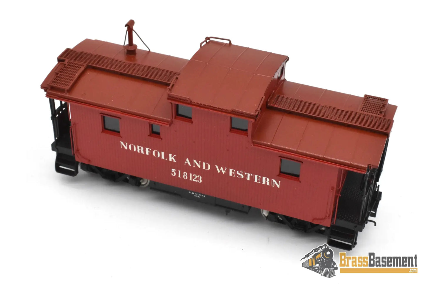 HO Brass - OMI 3803.1 N&W Norfolk & Western ’CF’ Wood Caboose #518123 - Pro CP Caboose