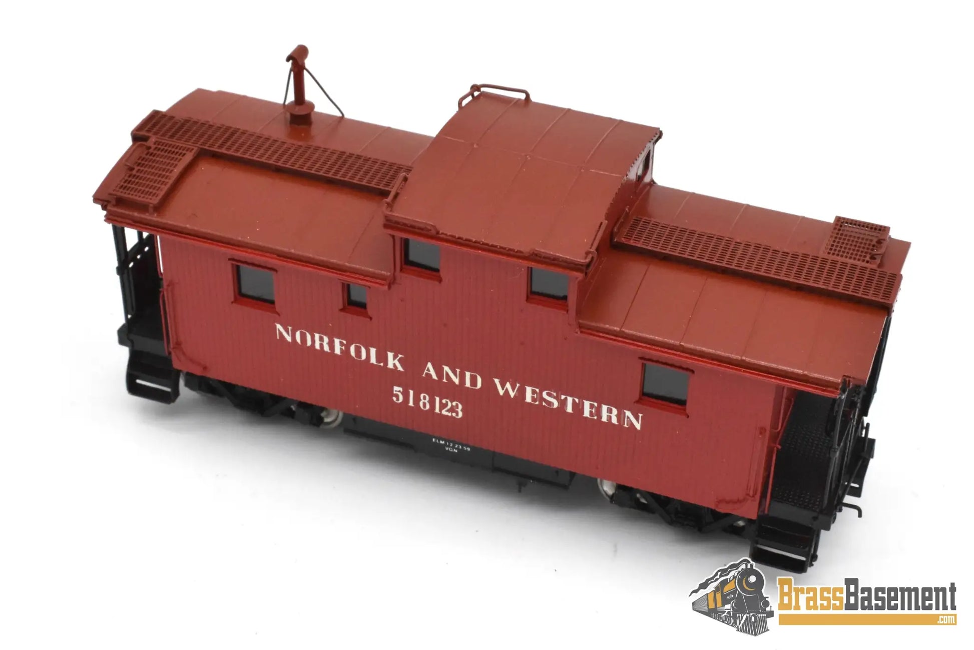 HO Brass - OMI 3803.1 N&W Norfolk & Western ’CF’ Wood Caboose #518123 - Pro CP Caboose