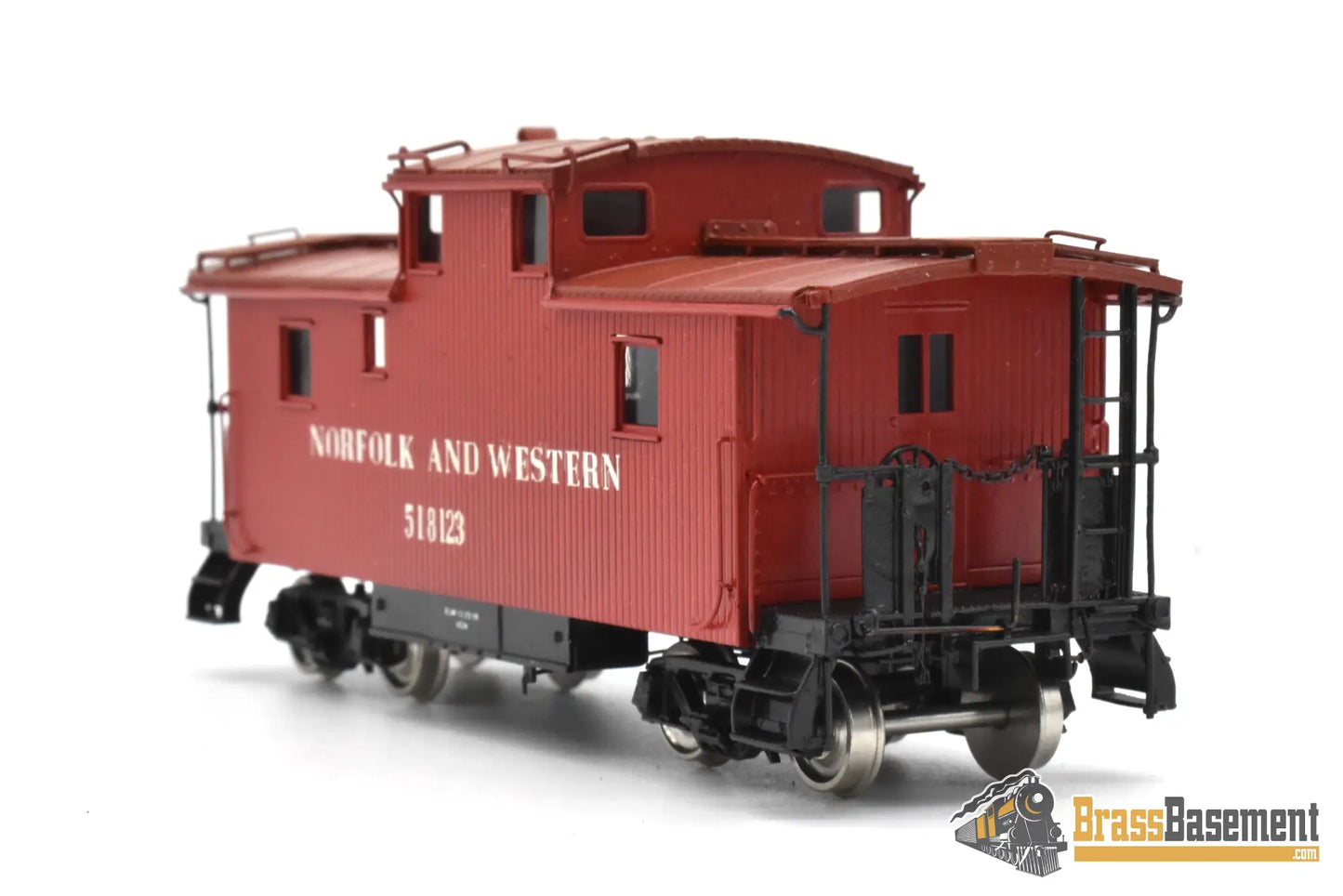 HO Brass - OMI 3803.1 N&W Norfolk & Western ’CF’ Wood Caboose #518123 - Pro CP Caboose