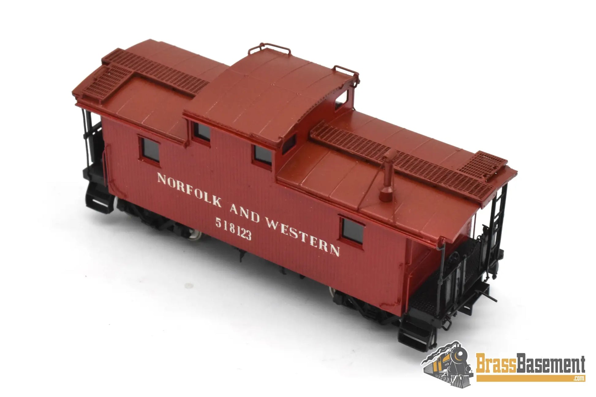 HO Brass - OMI 3803.1 N&W Norfolk & Western ’CF’ Wood Caboose #518123 - Pro CP Caboose