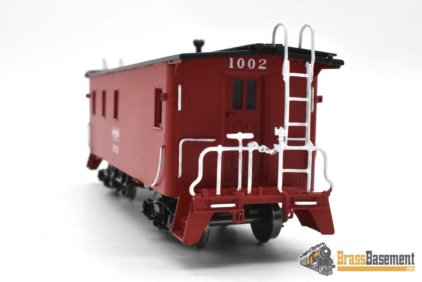 HO Brass - OMI 3915.1 CNS&M North Shore Wood Caboose #1002 w/o Cupola - F/P Caboose