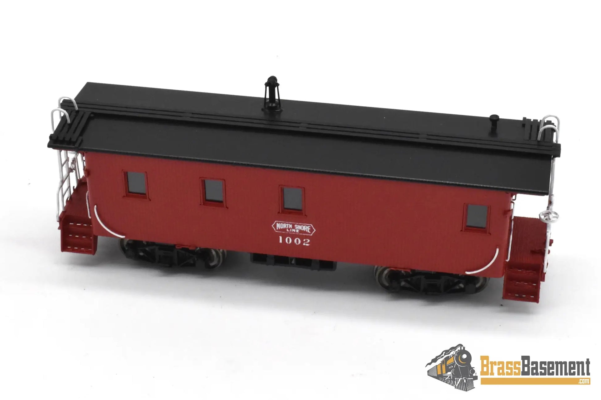HO Brass - OMI 3915.1 CNS&M North Shore Wood Caboose #1002 w/o Cupola - F/P Caboose