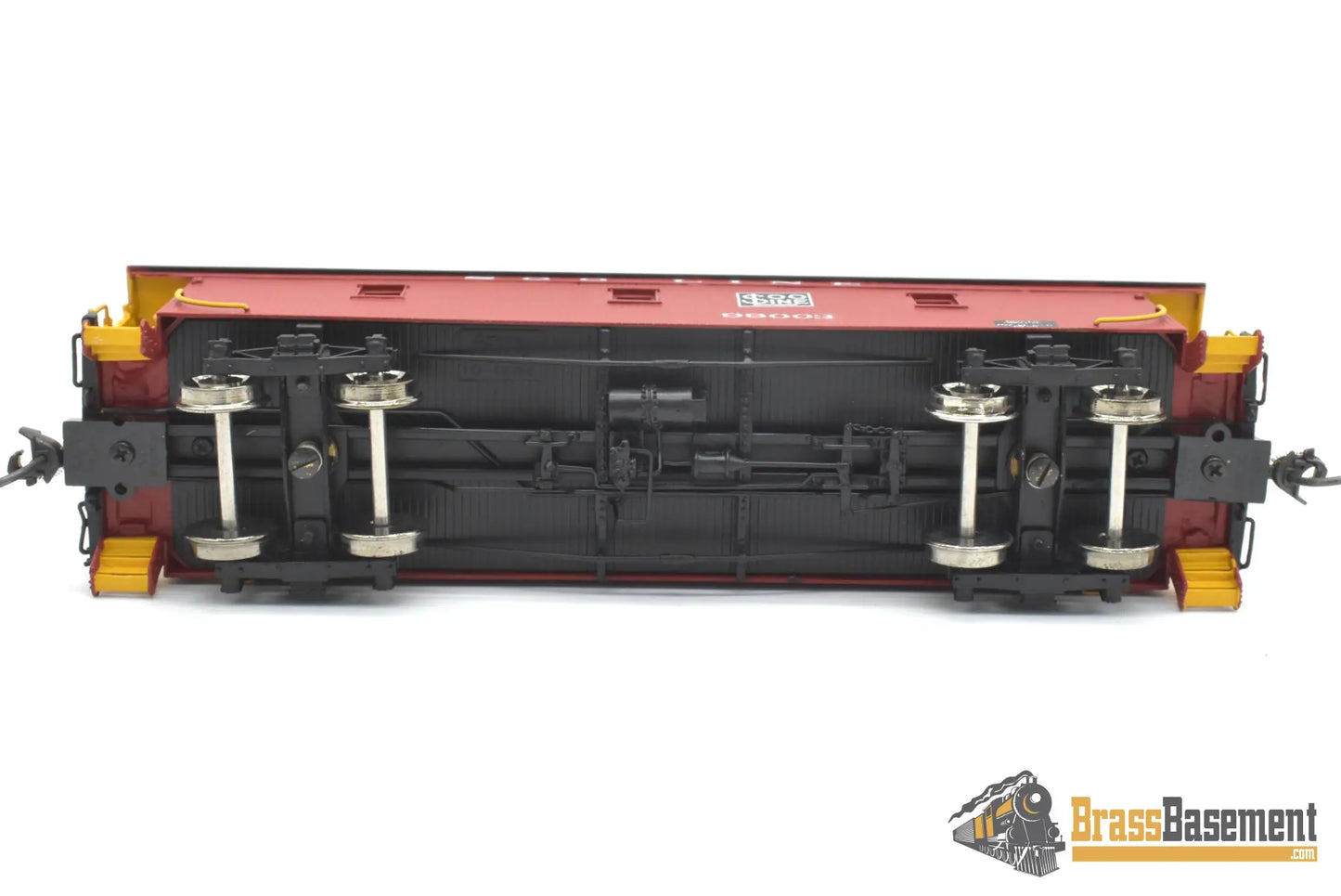 HO Brass - OMI 3920.1 Soo Line Wood Sheath Caboose #99003 - F/P Red Caboose