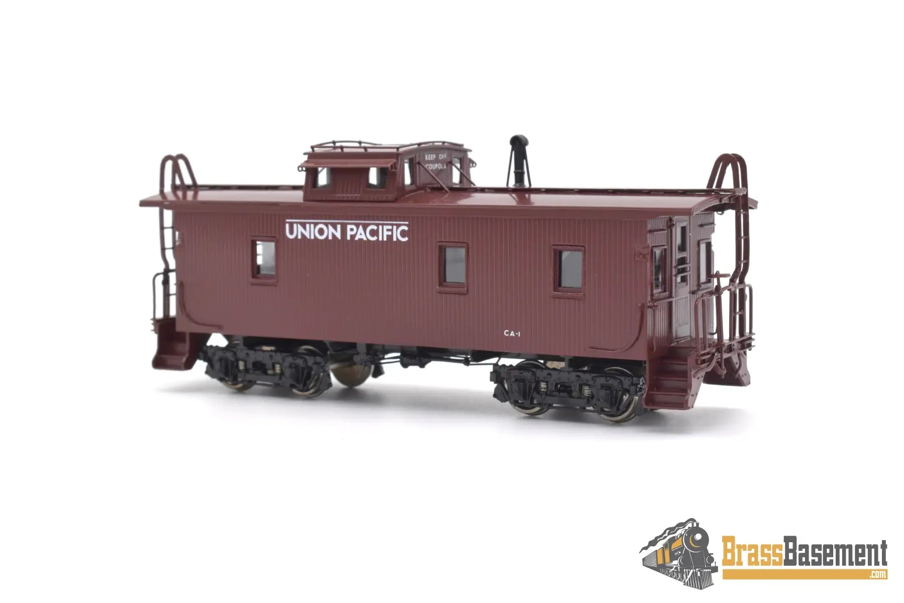 Ho Brass - Omi 3924.1 Union Pacific Up Ca - 1 Caboose Freight Car Red New