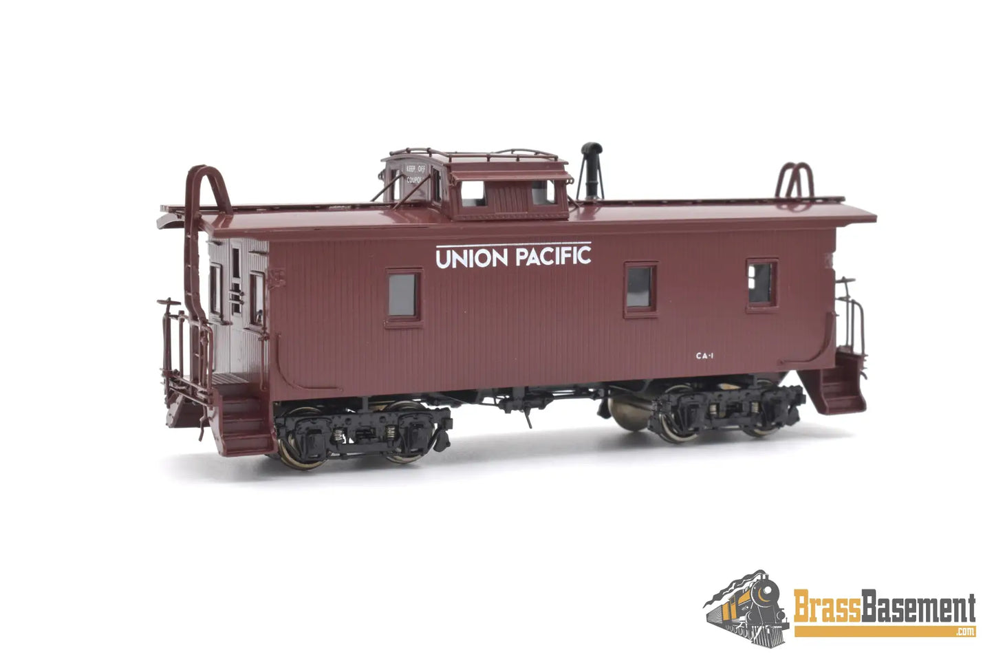 Ho Brass - Omi 3924.1 Union Pacific Up Ca - 1 Caboose Freight Car Red New