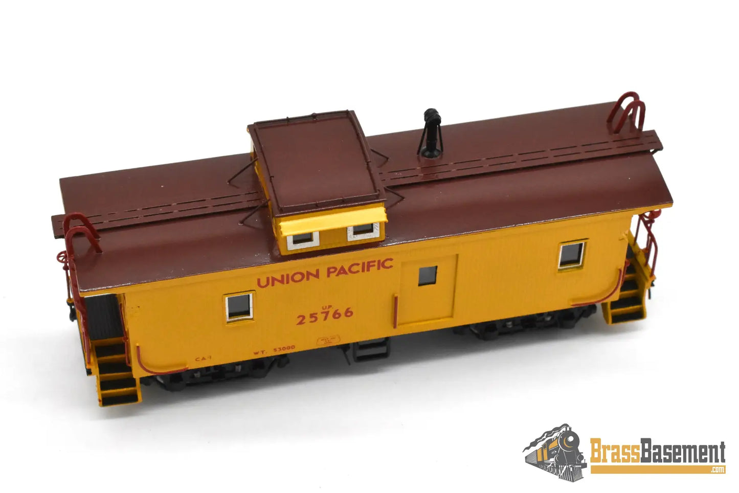 HO Brass - OMI 3925.1 Union Pacific UP CA-1 Caboose #25766 Armor Yellow - Mint Caboose