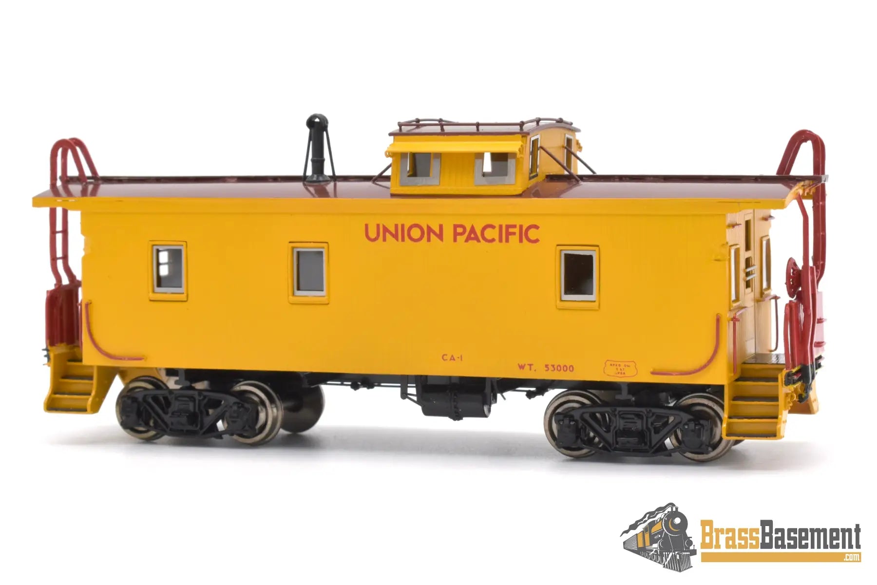 Ho Brass - Omi 3926.1 Union Pacific Up Ca - 1 Caboose Armor Yellow New