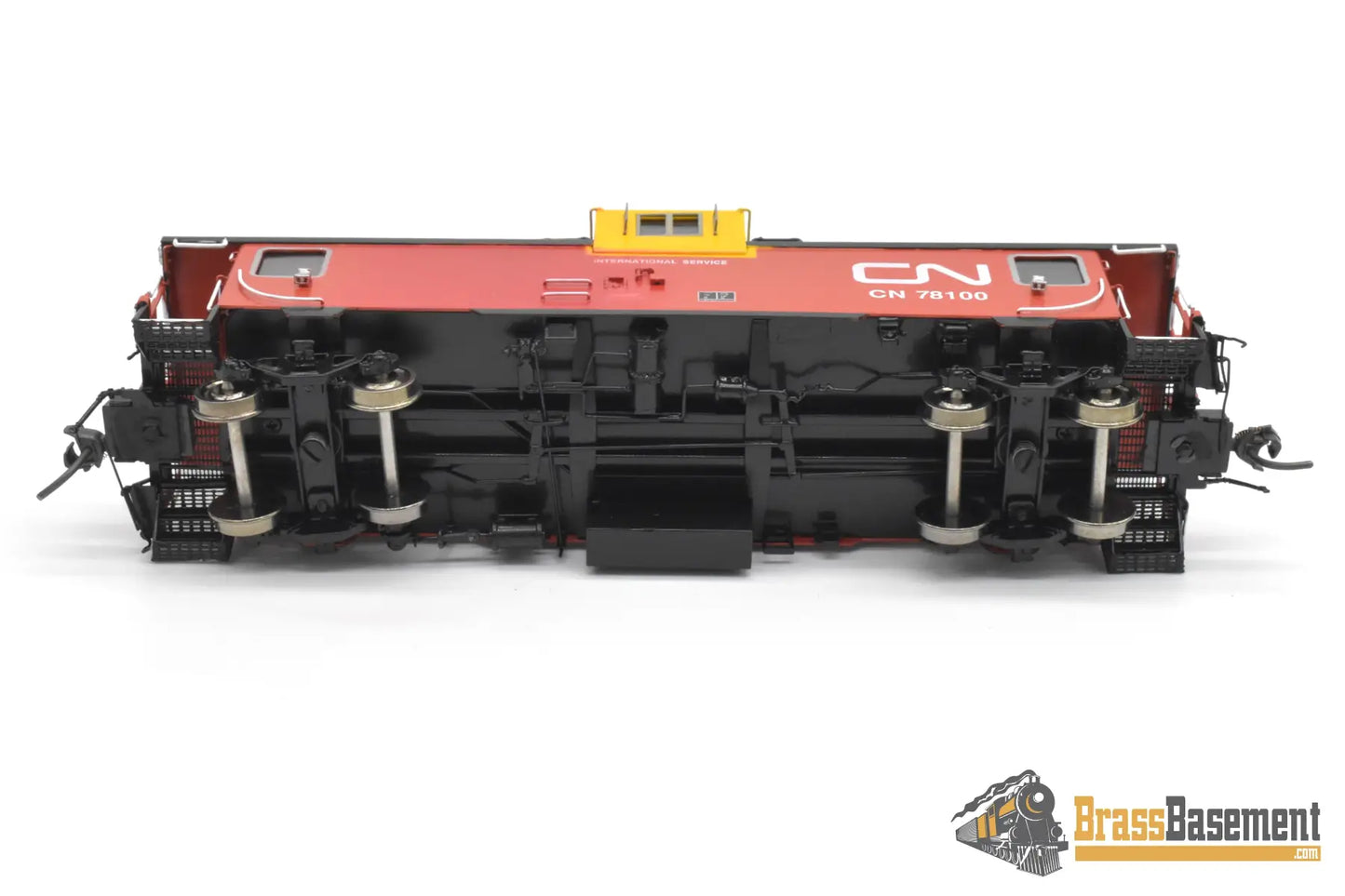 HO Brass - OMI 3930.1 CNR Canadian National Steel Caboose #78100 - FP International Diesel