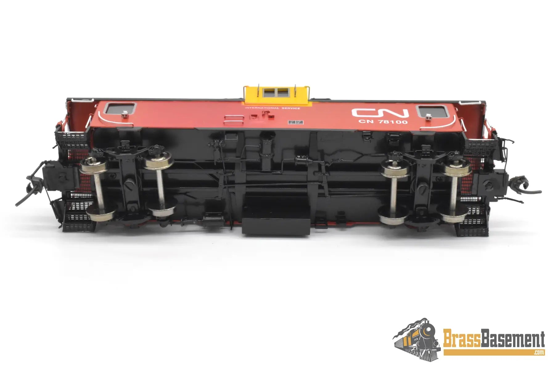 HO Brass - OMI 3930.1 CNR Canadian National Steel Caboose #78100 - FP International Diesel