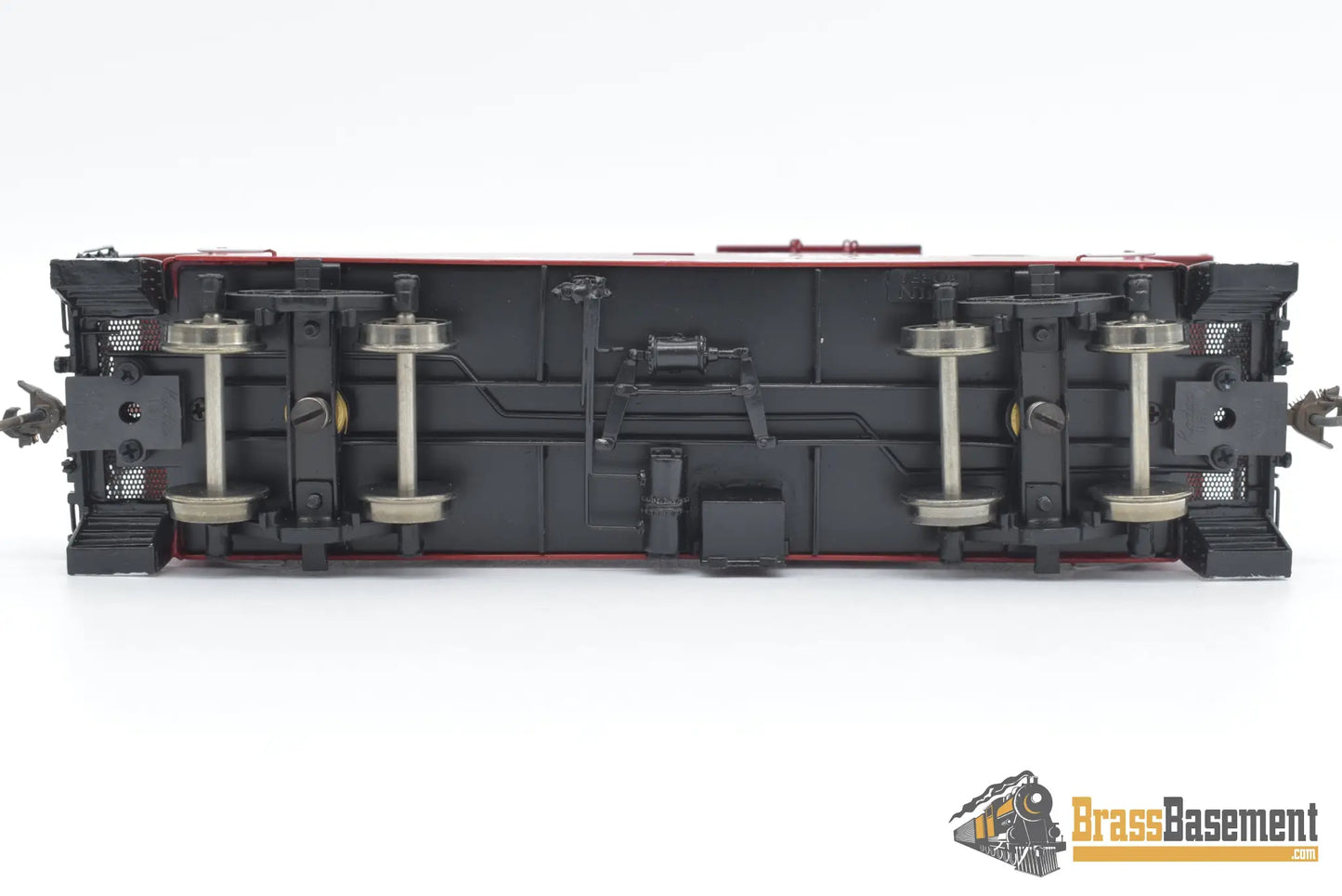 Ho Brass - Omi 3944.1 Spokane Portland & Seattle Steel Caboose F/P Red