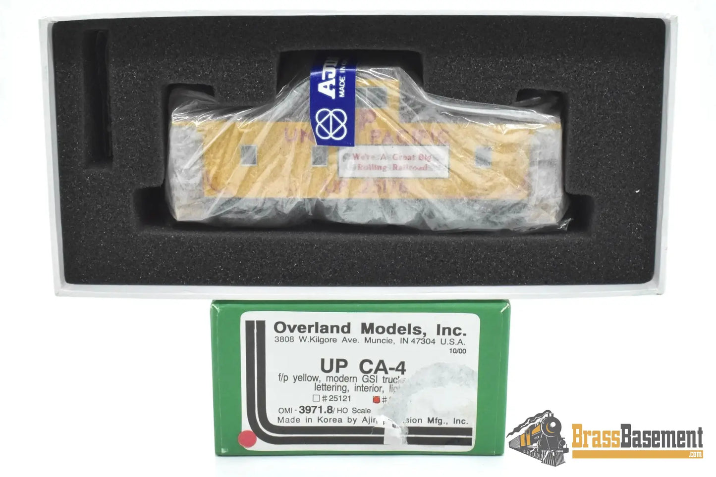 HO Brass - OMI 3971.8 Union Pacific UP CA-4 Caboose #25176 GSI Trucks - NEW Caboose