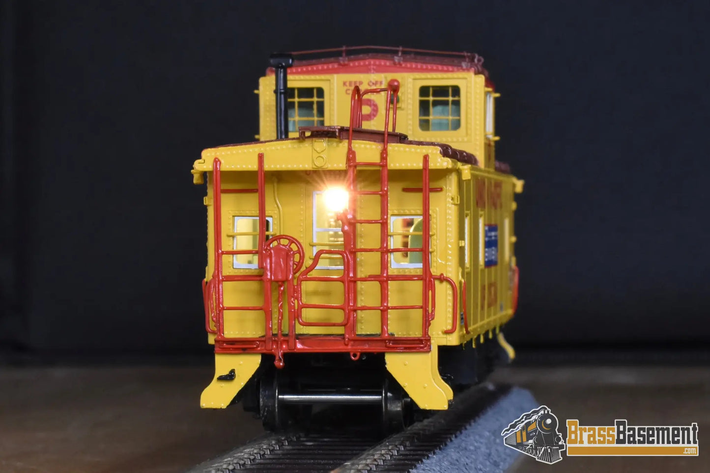 HO Brass - OMI 3972.1 Union Pacific UP CA-5 Caboose #25294 ’Keep on Truckin BY TRAIN’- MINT Caboose