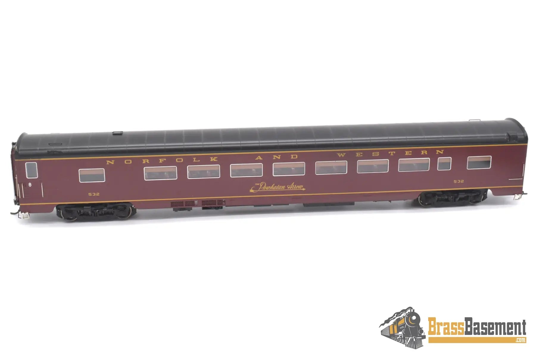 Ho Brass - Omi 4314.1 N&W Norfolk & Western ’Powhatan Arrow’ 5 Car Passenger Set F/P Full