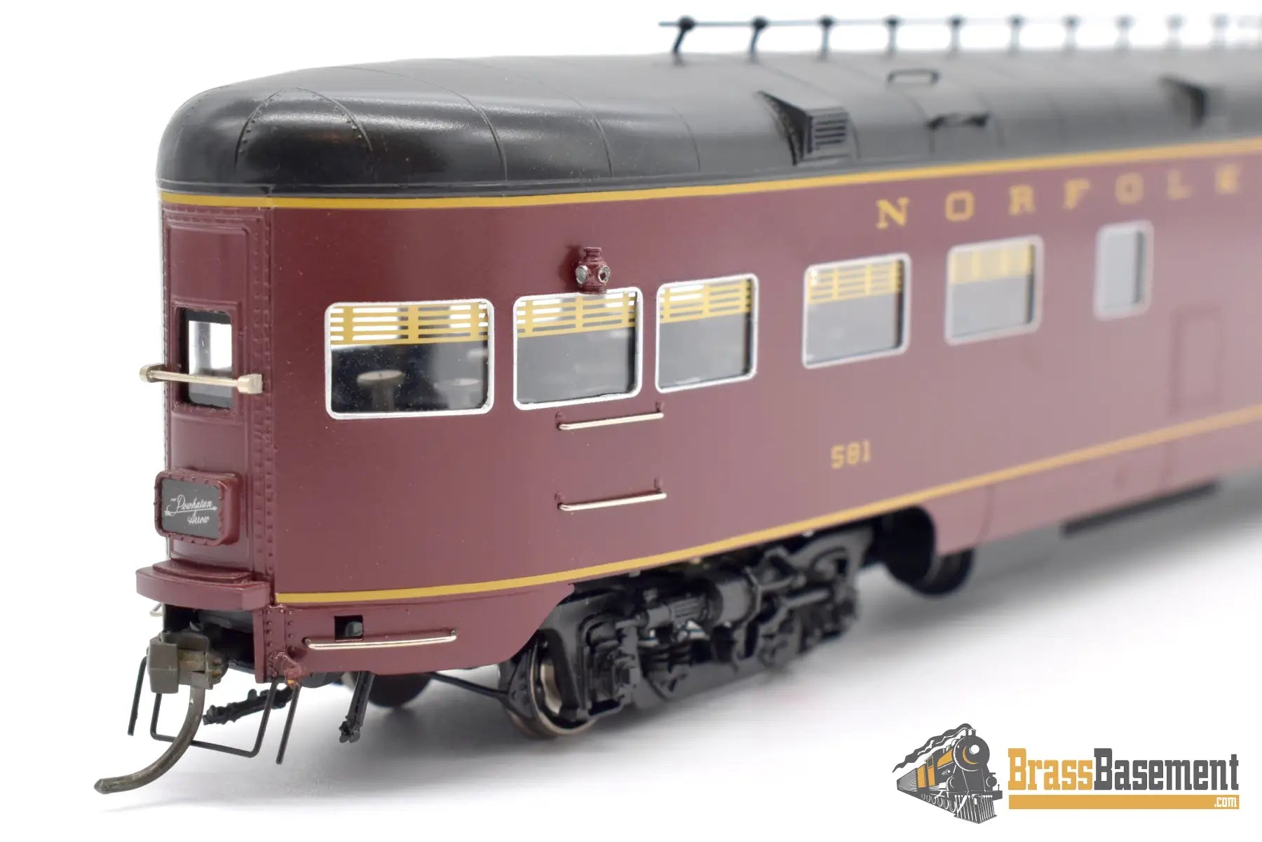 Ho Brass - Omi 4314.1 N&W Norfolk & Western ’Powhatan Arrow’ 5 Car Passenger Set F/P Full