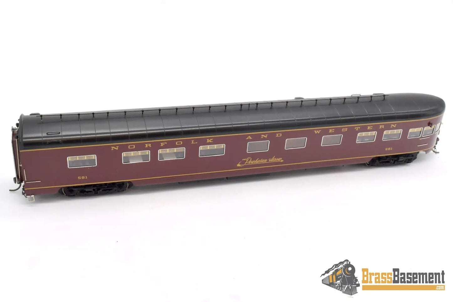 Ho Brass - Omi 4314.1 N&W Norfolk & Western ’Powhatan Arrow’ 5 Car Passenger Set F/P Full