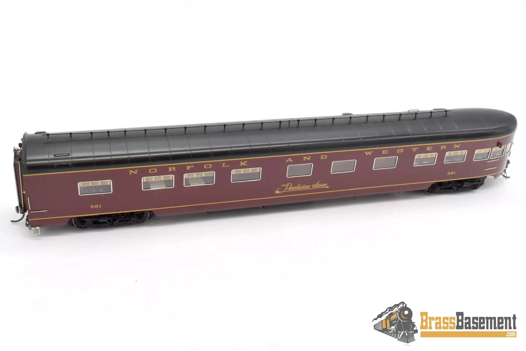 Ho Brass - Omi 4314.1 N&W Norfolk & Western ’Powhatan Arrow’ 5 Car Passenger Set F/P Full