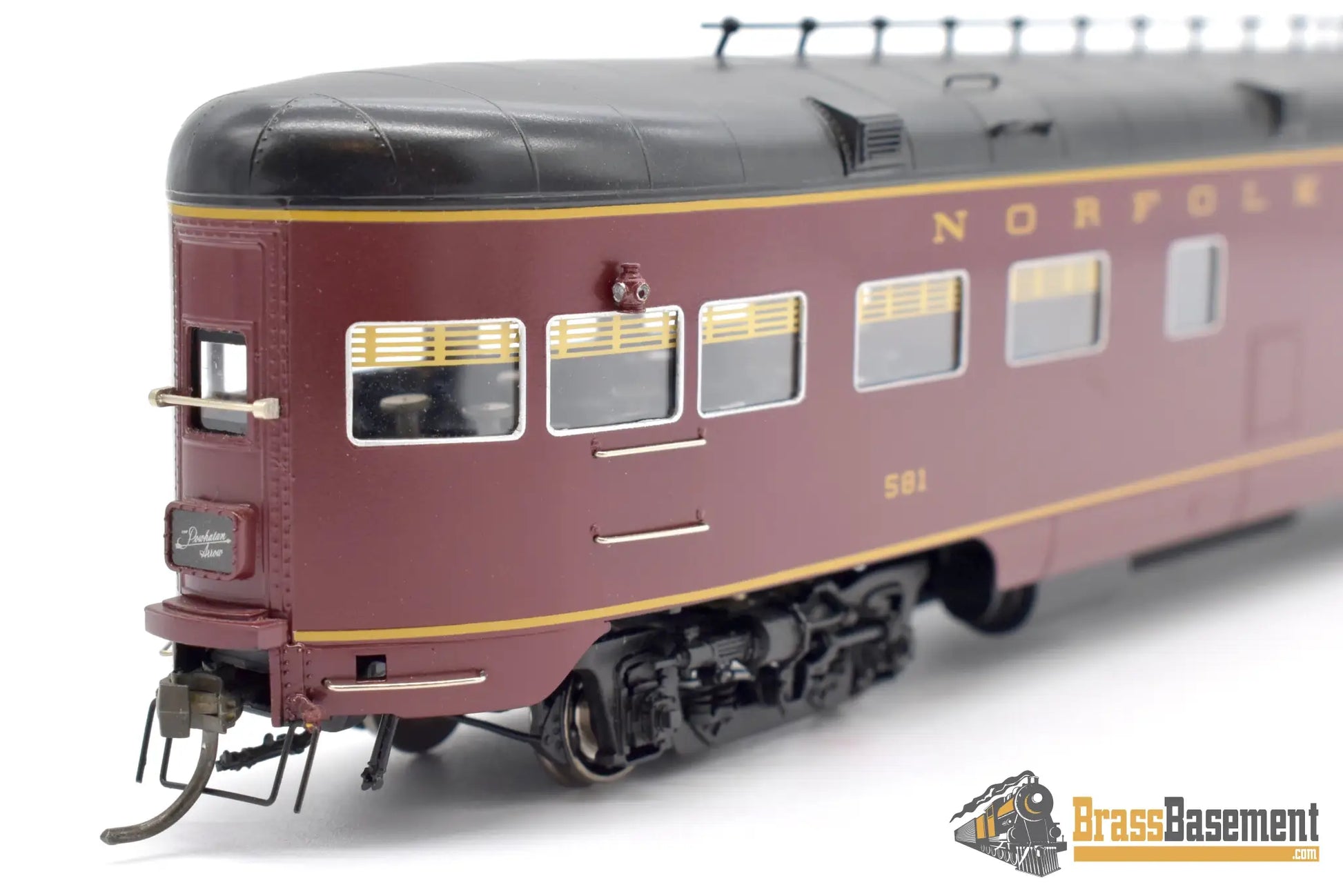 Ho Brass - Omi 4314.1 N&W Norfolk & Western ’Powhatan Arrow’ 5 Car Passenger Set F/P Full