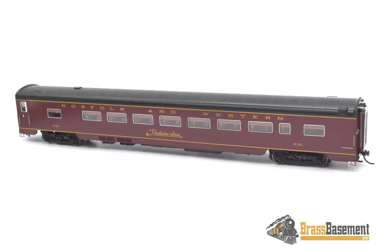 Ho Brass - Omi 4314.1 N&W Norfolk & Western ’Powhatan Arrow’ 5 Car Passenger Set F/P Full