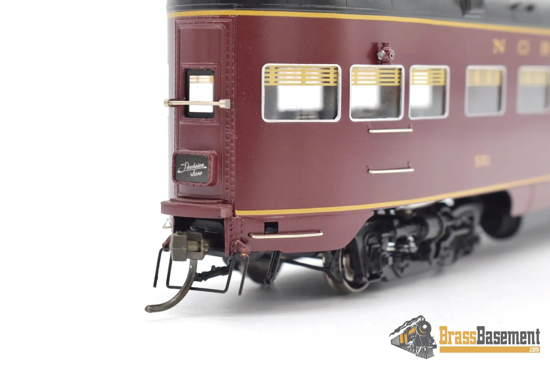 Ho Brass - Omi 4314.1 N&W Norfolk & Western ’Powhatan Arrow’ 5 Car Passenger Set F/P Full