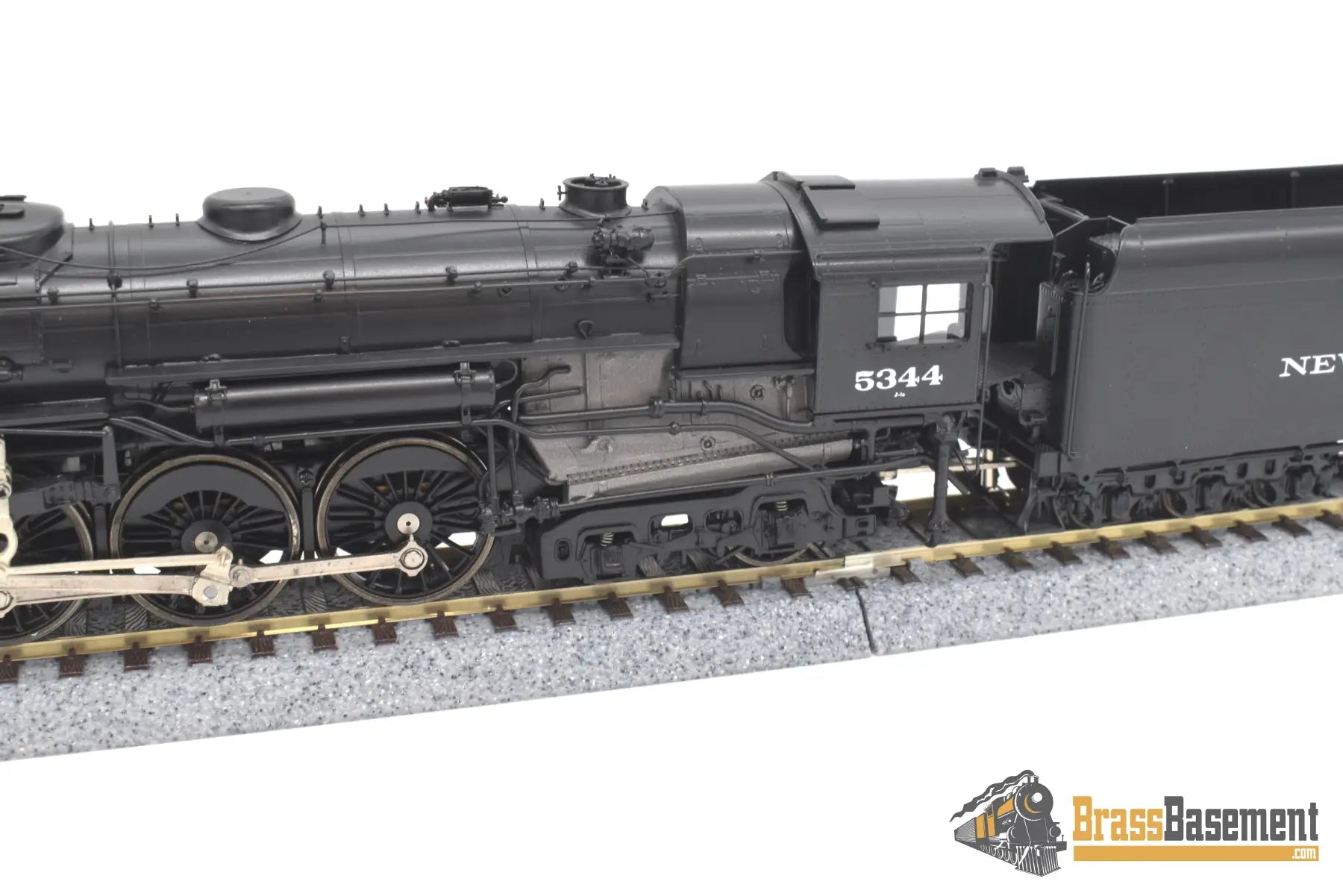 Ho Brass - Omi 4518.1 New York Central Nyc J - 1E 4 - 6 - 4 Hudson #5344 F/P Steam