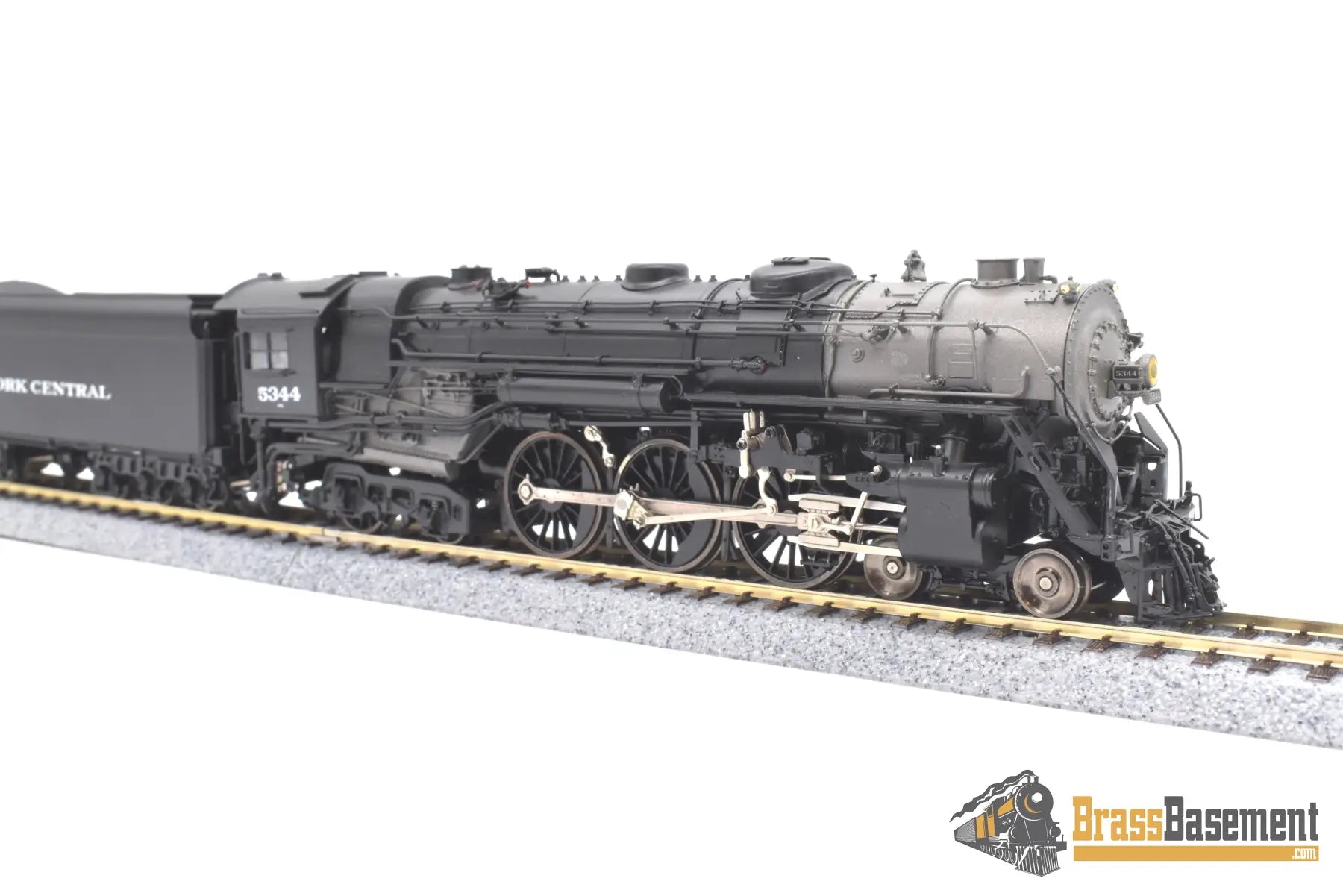Ho Brass - Omi 4518.1 New York Central Nyc J - 1E 4 - 6 - 4 Hudson #5344 F/P Steam