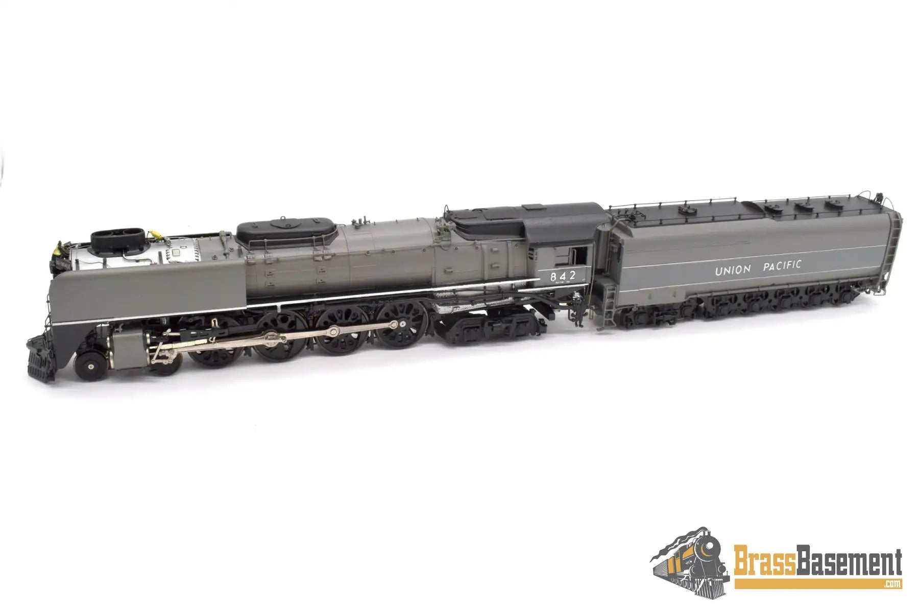 Ho Brass - Omi 4521.2 Union Pacific Fef - 3 #842 Gray Stripe Grayhound Mint Steam