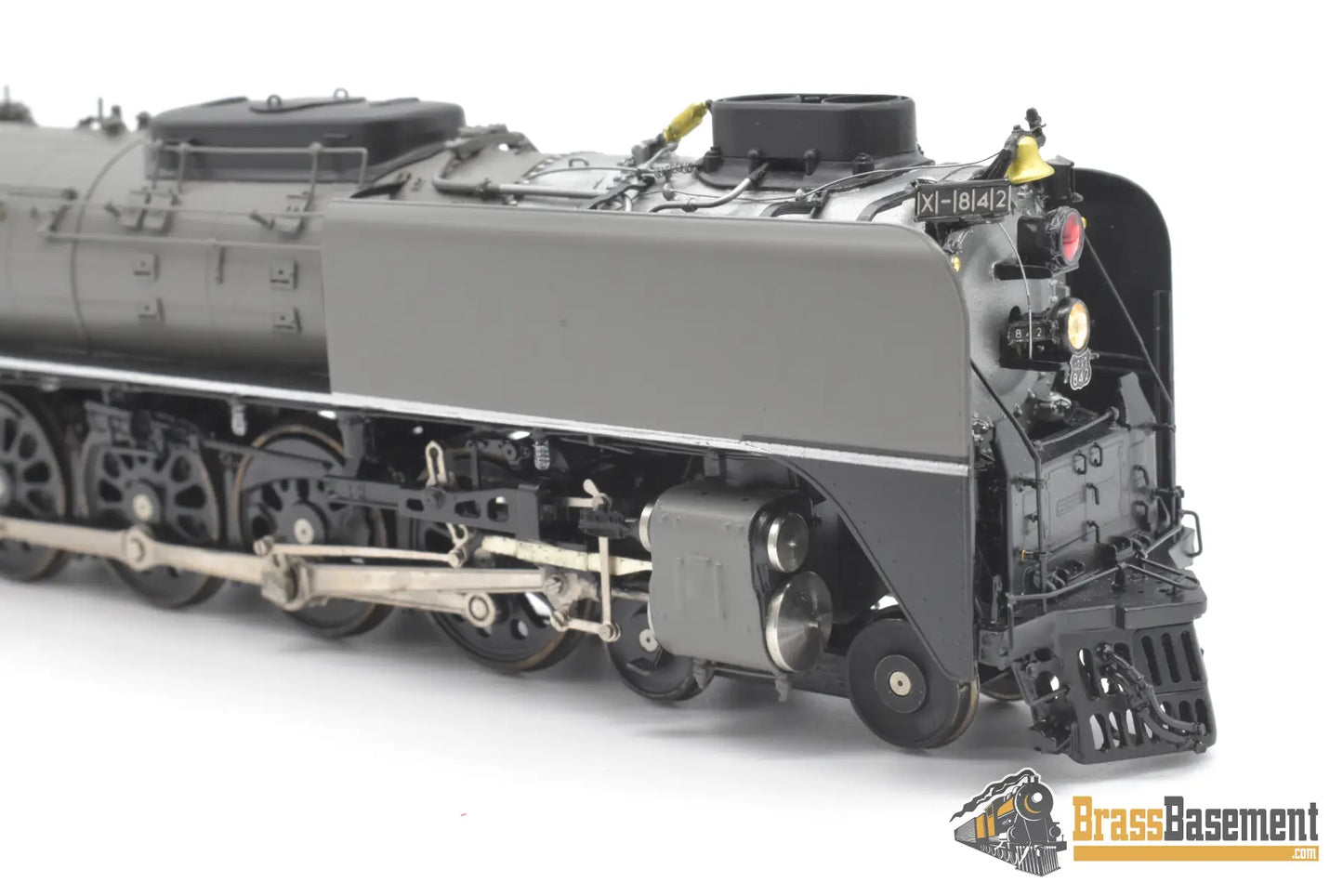 Ho Brass - Omi 4521.2 Union Pacific Fef - 3 #842 Gray Stripe Grayhound Mint Steam