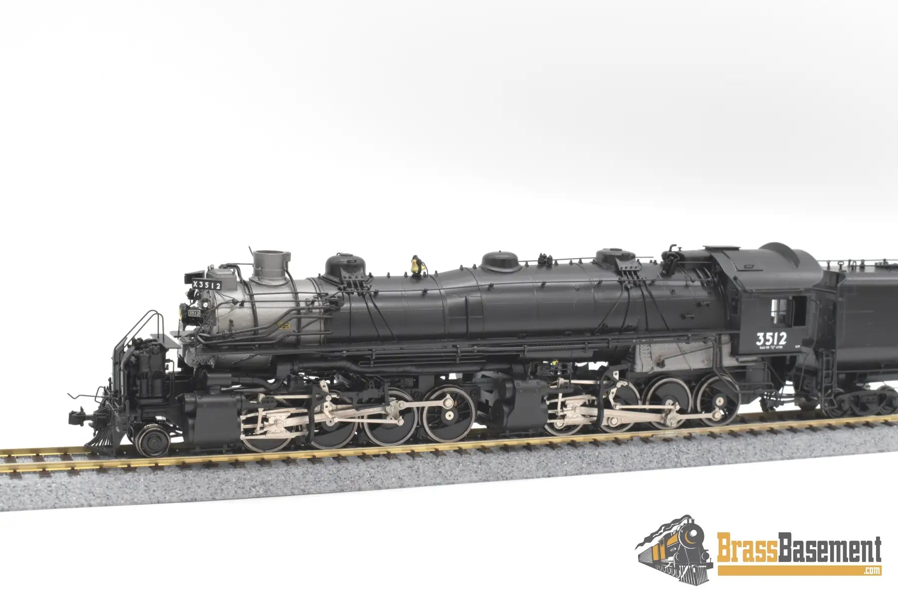 Ho Brass - Omi 4540.1 Union Pacific 2 - 8 - 8 - 0 #3512 ‘Bull Moose’ Mint Steam