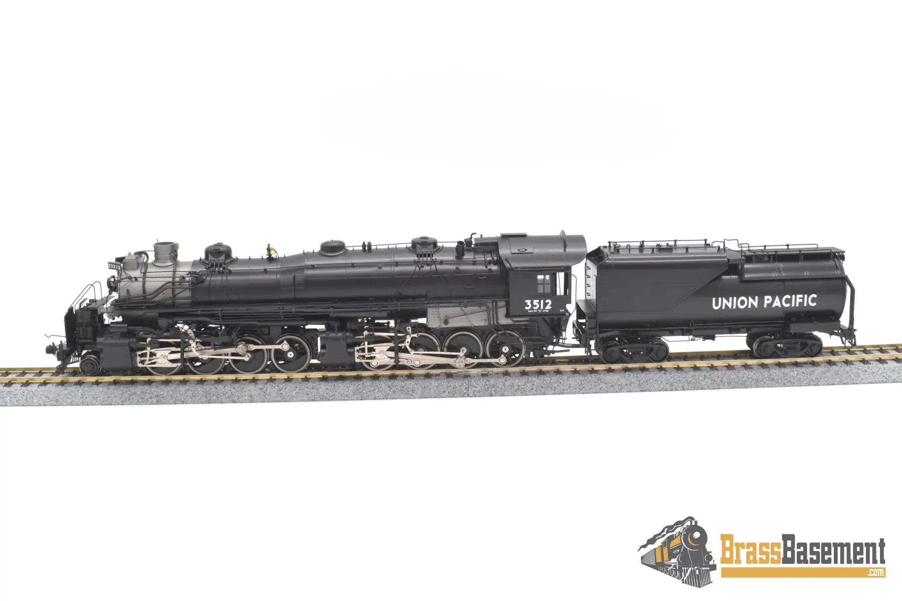 Ho Brass - Omi 4540.1 Union Pacific 2 - 8 - 8 - 0 #3512 ‘Bull Moose’ Mint Steam