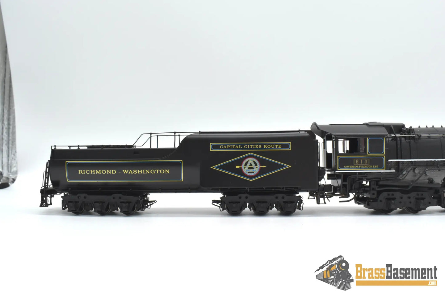 HO Brass - OMI 4548.1 RF&P Richmond Fredericksburg & Potomac 4-8-4 “Governor” #610 - Mint Steam