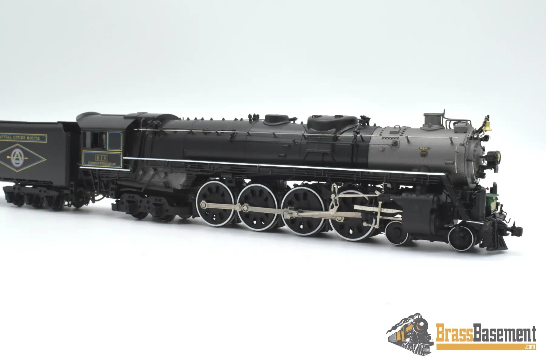 HO Brass - OMI 4548.1 RF&P Richmond Fredericksburg & Potomac 4-8-4 “Governor” #610 - Mint Steam