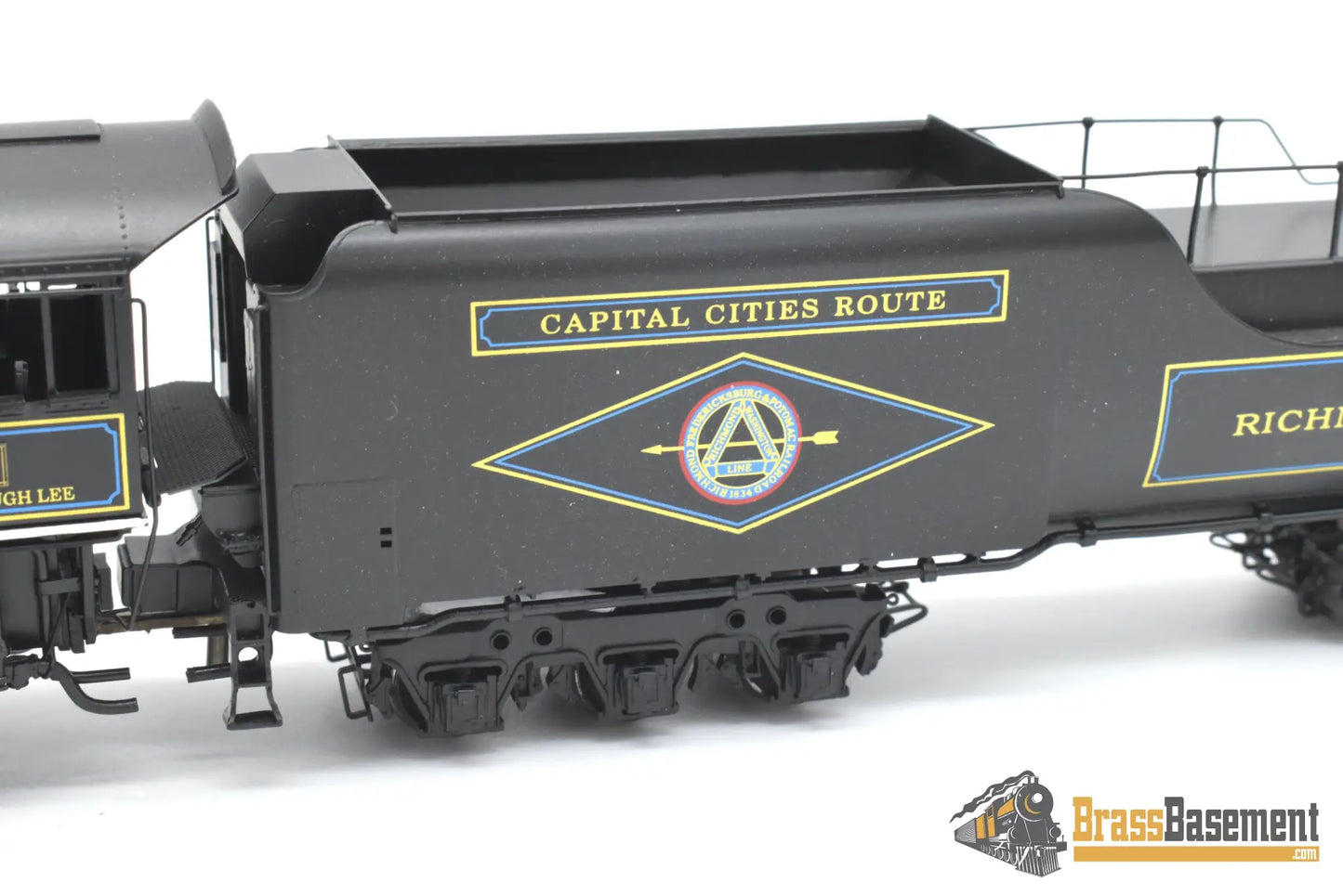 HO Brass - OMI 4548.1 RF&P Richmond Fredericksburg & Potomac 4-8-4 “Governor” #610 - Mint Steam