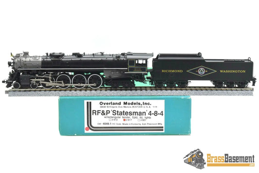 HO Brass - OMI 4549.1 RF&P Richmond Fredericksburg & Potomac 4-8-4 “Statesman” #617 - Mint Steam