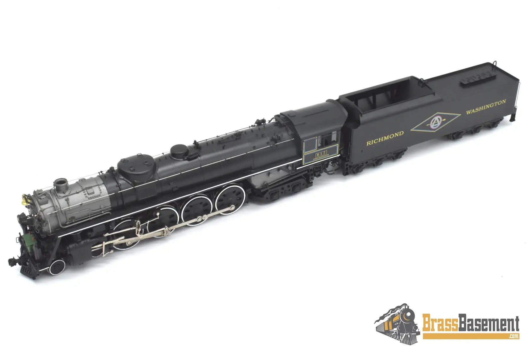 HO Brass - OMI 4549.1 RF&P Richmond Fredericksburg & Potomac 4-8-4 “Statesman” #617 - Mint Steam