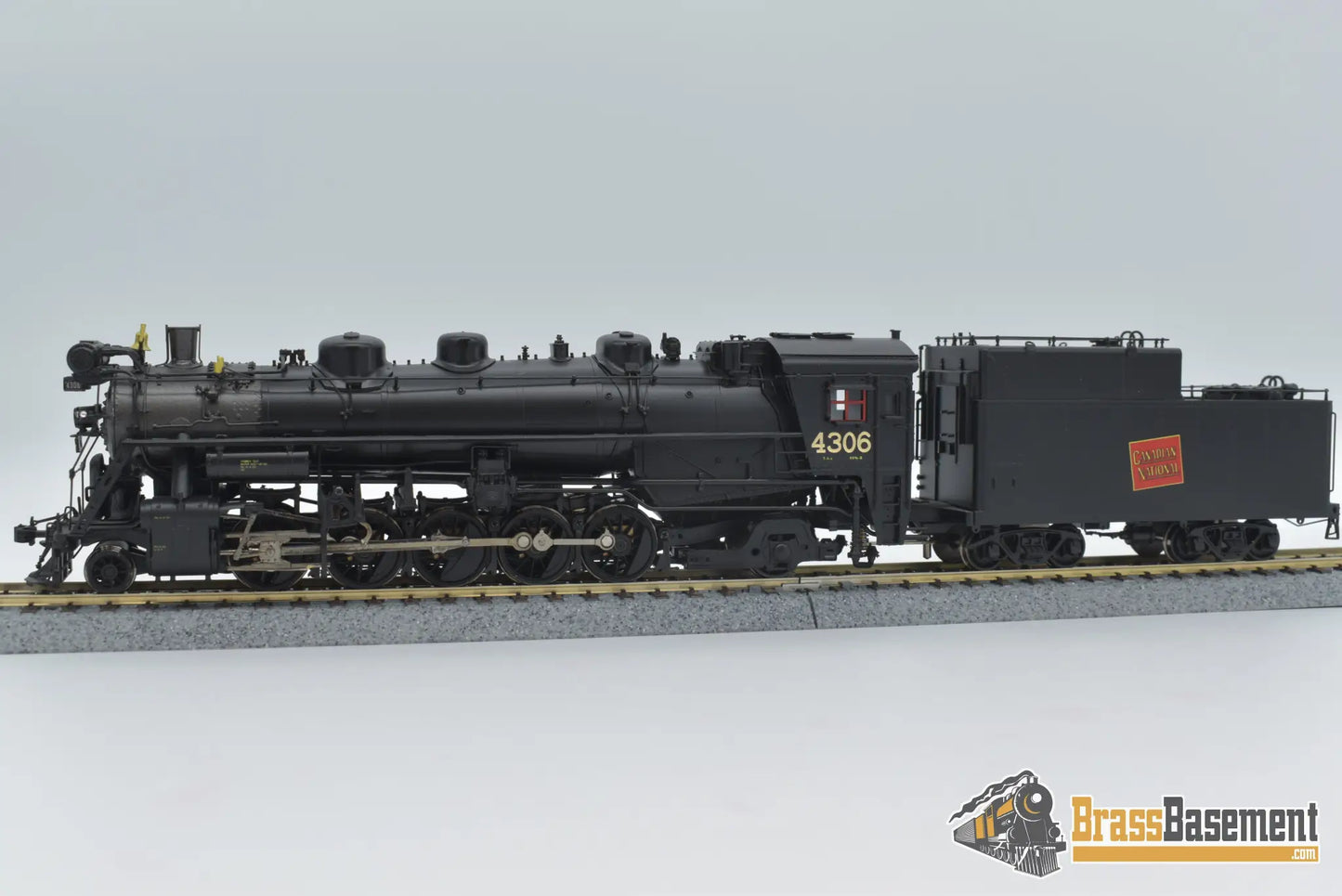 Ho Brass - Omi 4550.1 Canadian National Cnr T4A 2 - 10 - 2 Factory Paint Ajin