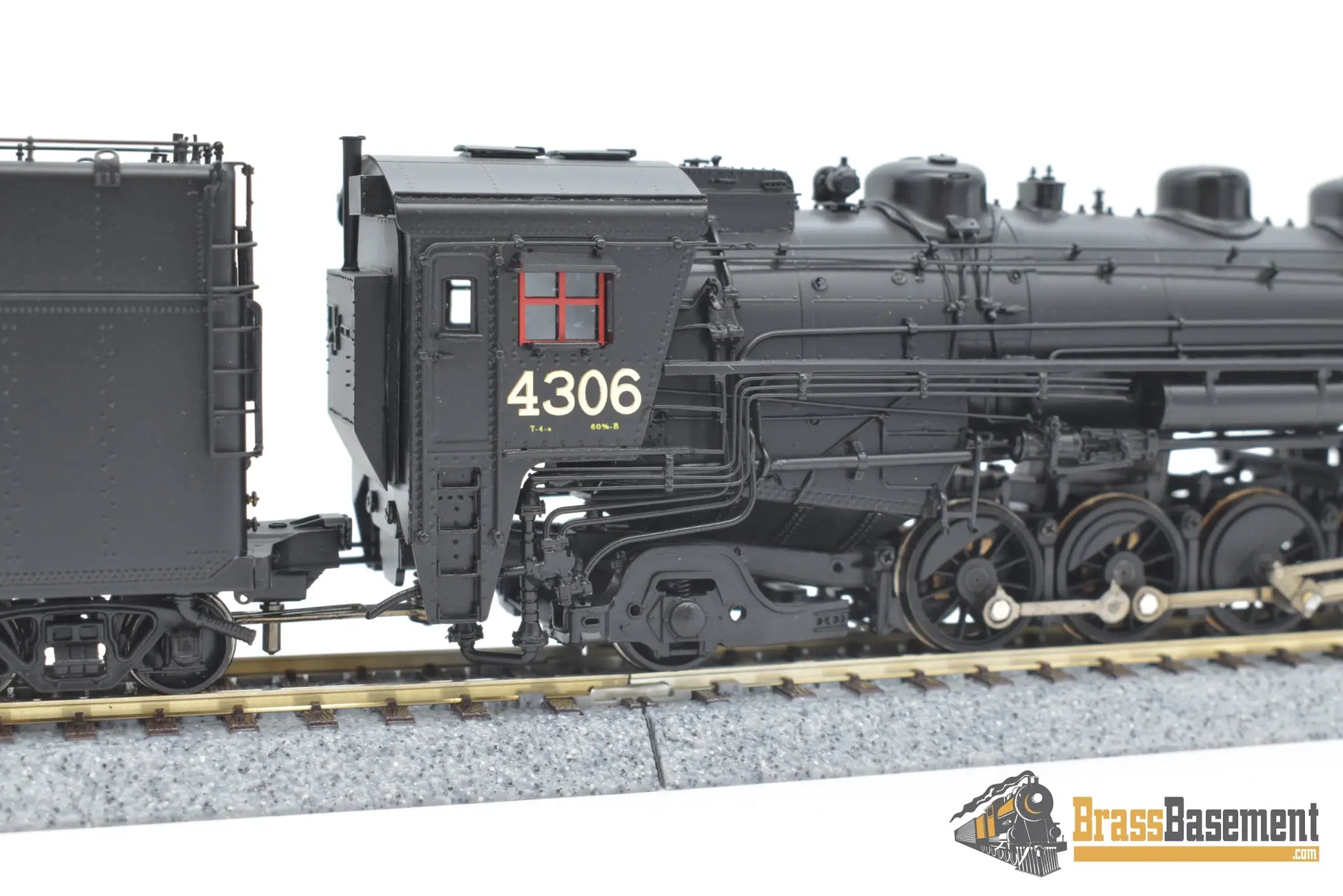 Ho Brass - Omi 4550.1 Canadian National Cnr T4A 2 - 10 - 2 Factory Paint Ajin