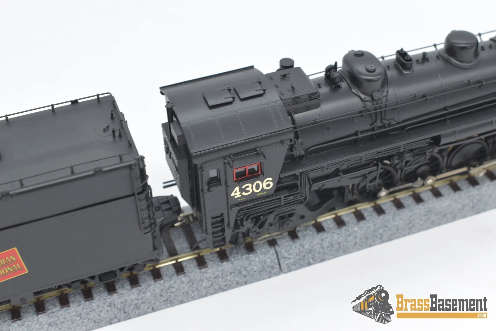 Ho Brass - Omi 4550.1 Canadian National Cnr T4A 2 - 10 - 2 Factory Paint Ajin