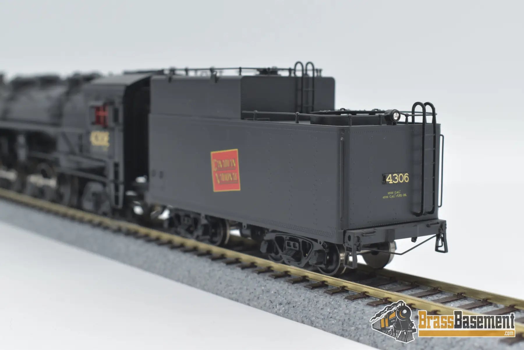 Ho Brass - Omi 4550.1 Canadian National Cnr T4A 2 - 10 - 2 Factory Paint Ajin