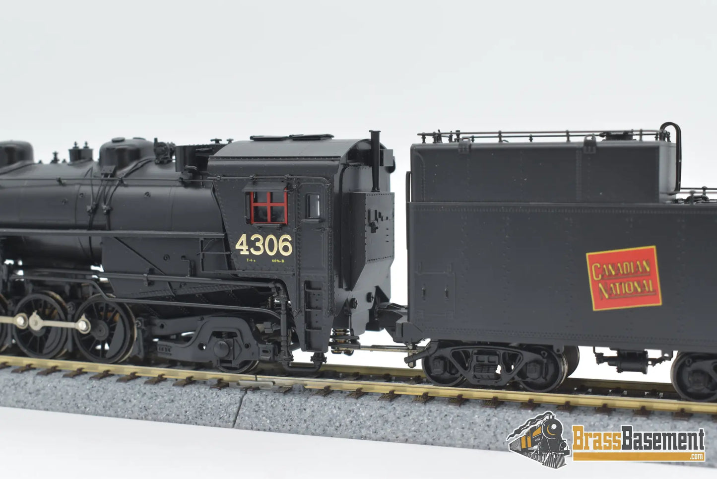 Ho Brass - Omi 4550.1 Canadian National Cnr T4A 2 - 10 - 2 Factory Paint Ajin