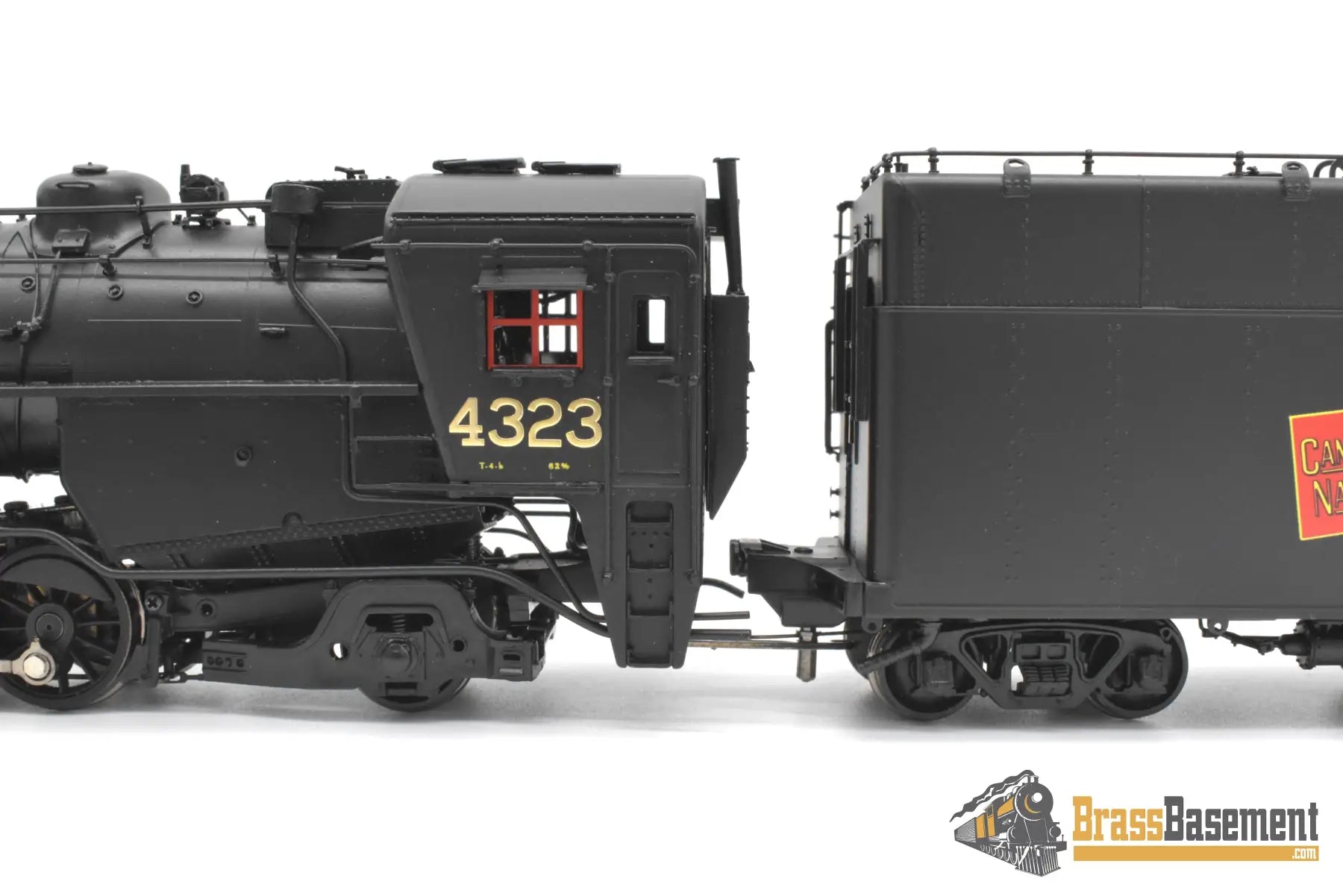 HO Brass - OMI 4551.1 Canadian National CNR T4b 2-10-2 #4323- Factory Paint - Ajin