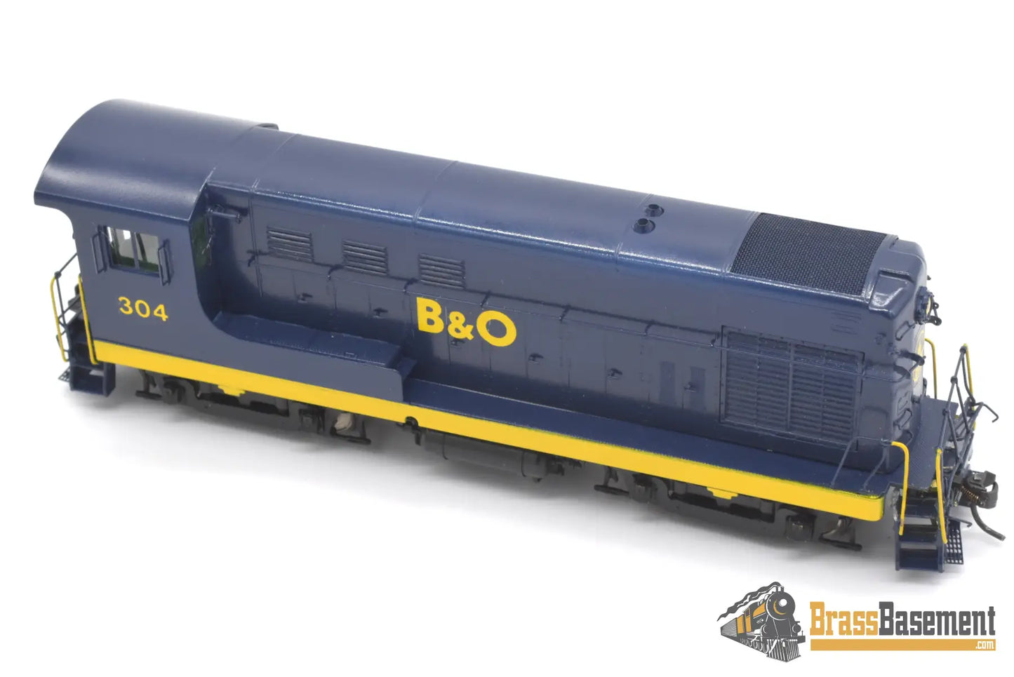 Ho Brass - Omi 5025 Baltimore & Ohio B&O H - 10 - 44 #304 Drop Damage Diesel