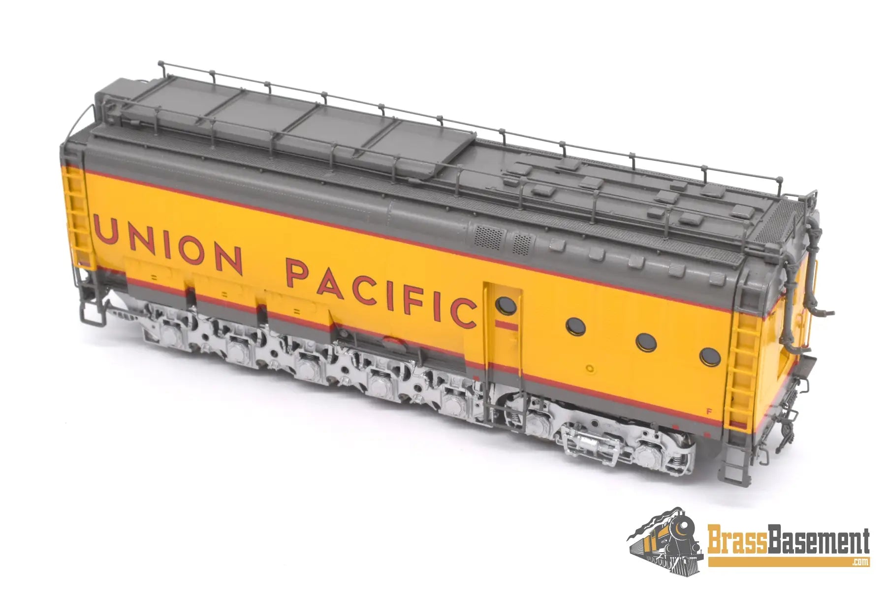 Ho Brass - Omi 5096.1 Overland Union Pacific Up #80/8080 Coal Turbine 3 Unit Set Factory Painted