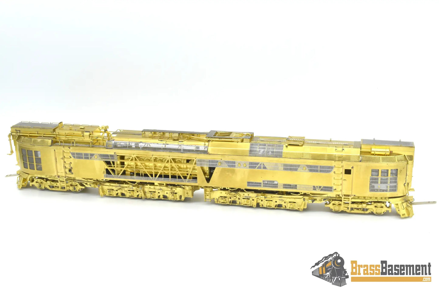 Ho Brass - Omi 5096 Overland 8080 Union Pacific Up #80/8080 Coal Turbine 3 Unit Set Unpainted